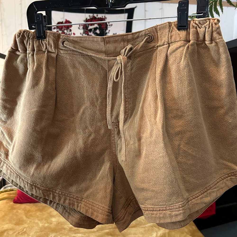 Free People Brown Women's Cargo Shorts